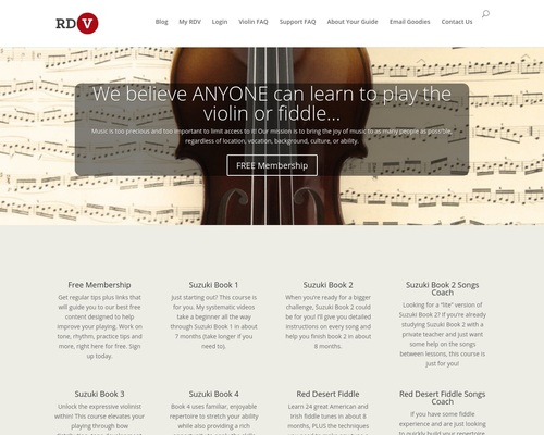 Online Violin & Fiddle Lessons