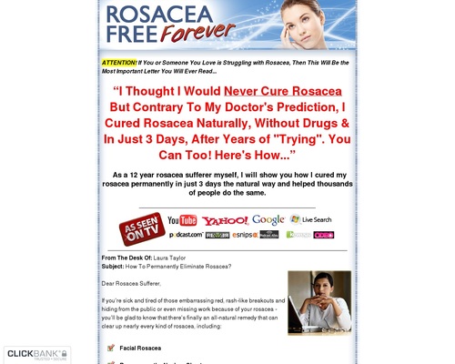 Rosacea Free Forever – Updated For 2020