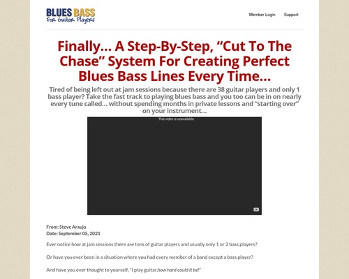 Blues Bass For Guitar Players