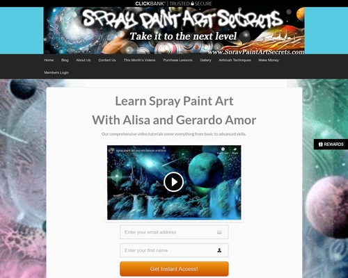 Spray Paint Art Secrets