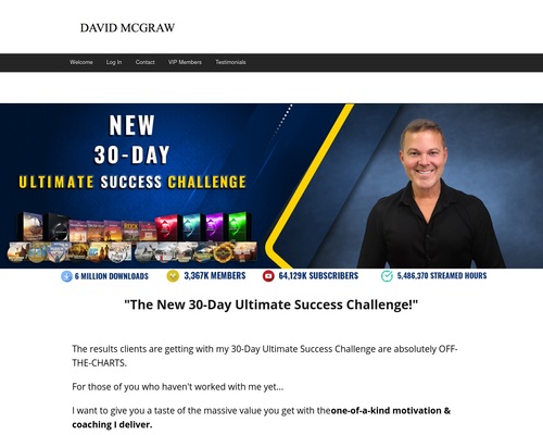 New 30-day Ultimate Success Challenge