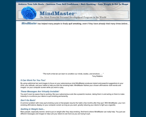 Mindmaster – Quit Smoking