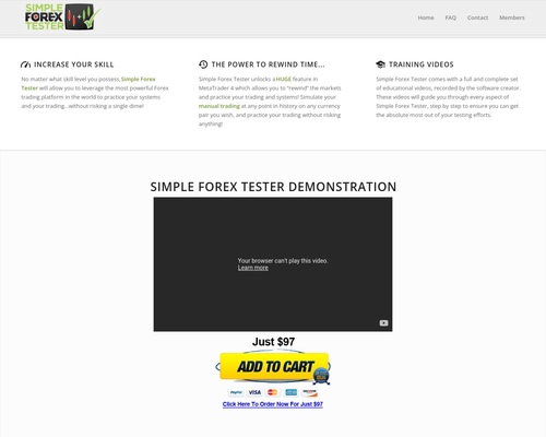 Simple Forex Tester – A Unique Forex Product