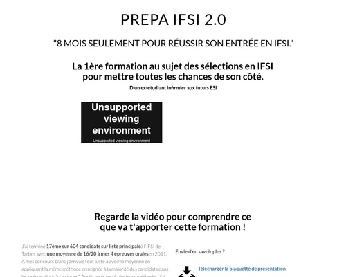 Concours Infirmier Prepa Ifsi 2.0