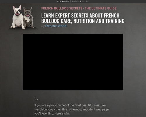 French Bulldog Secrets