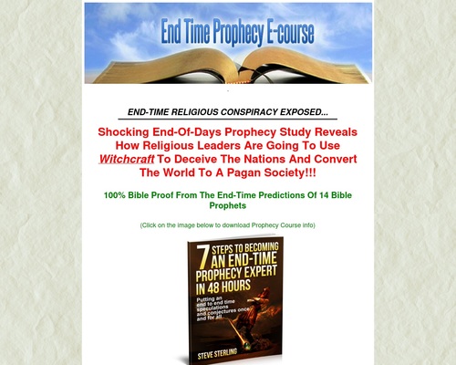 End-time Prophecy Ecourse – A New Kid On The Block