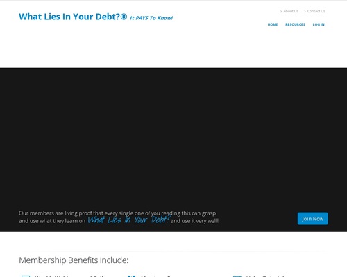 What Lies In Your Debt? 23% Commision Per Month