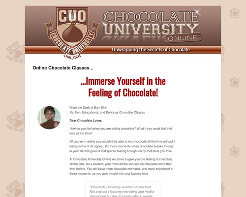 Chocolate University Online