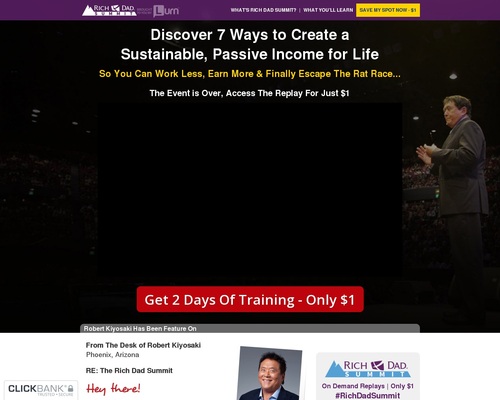 The RichDad Summit – By Robert Kiyosaki