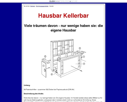 Hausbar und Kellerbar Technik