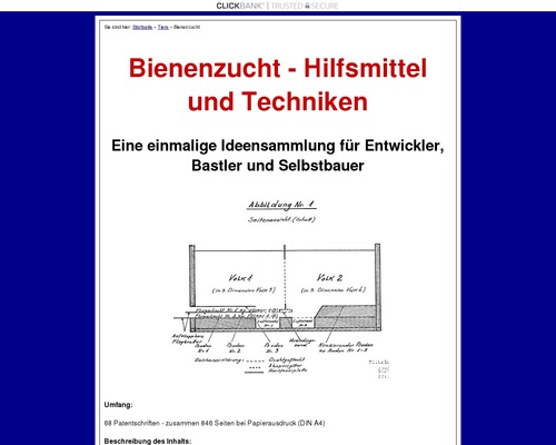 Bienenzucht, Imkerei, Bienenkasten Techniken