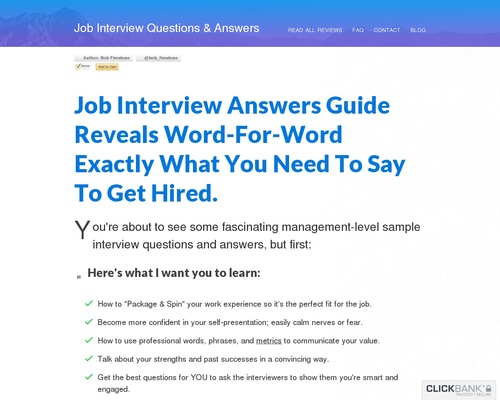 The Ultimate Guide To Job Interview Answers 2012