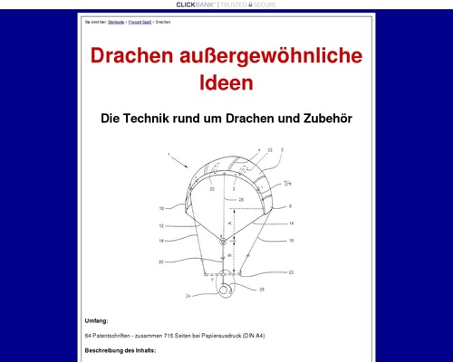 Drachen Ideen und Technik