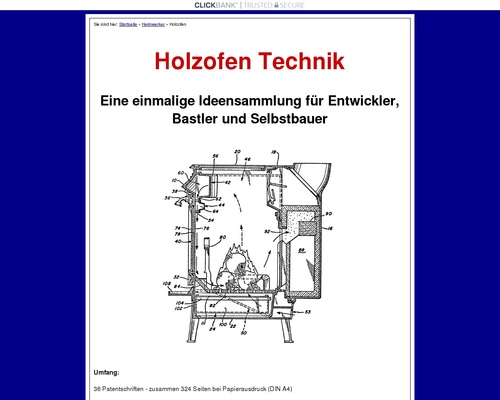 Holzofen Technik