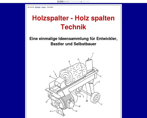 Holzspalter – Holz spalten Technik