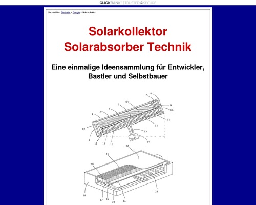 Solarkollektor, Solarabsorber Technik