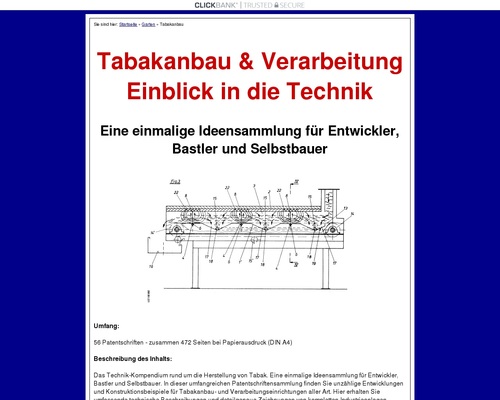 Tabakanbau und Verarbeitung