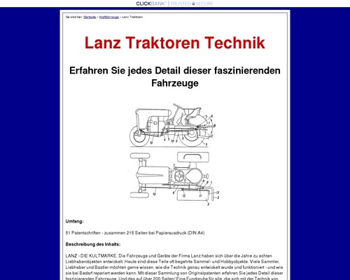 Lanz Traktoren Technik