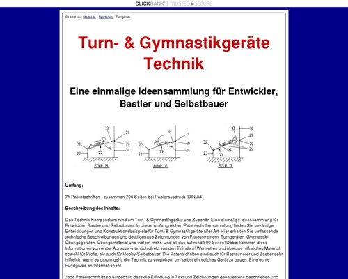 Turngeräte und Gymnastikgeräte Technik