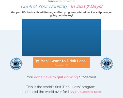 7 Days to Drink Less Online Alcohol Reduction Program