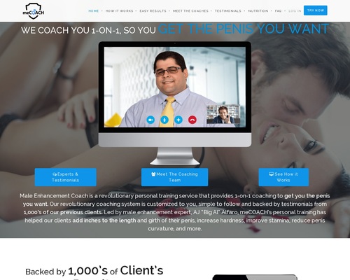 Male Enhancement Coach: $100+ Sale, Highest Converting CB Site