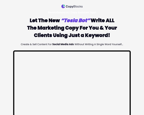 CopyBlocks AI – Insane Epc – Great Conversions – 50% Commisions