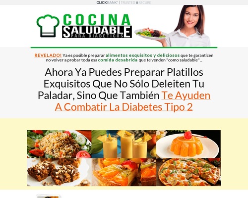 Recetas Para Diabeticos – 75% de Comision – Grandes Ventas