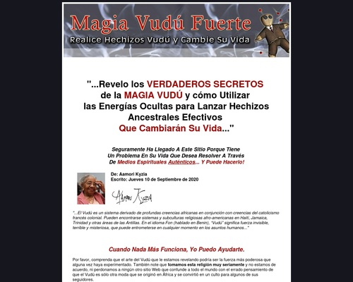 Hechizos Vudu. Gana Dinero Facilmente