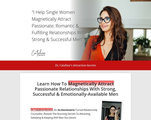 Dr. Catalina’s Attraction Secrets – Women’s Dating Offer