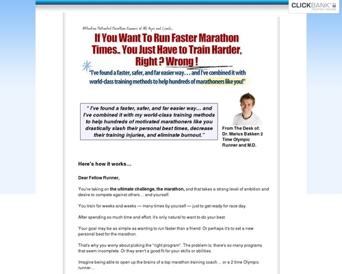 The 100 Day Marathon Plan – Low PPC,  High Payout !