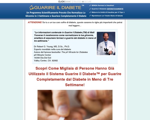 Il Programma Scientificamente Provato Per Guarire Dal Diabete