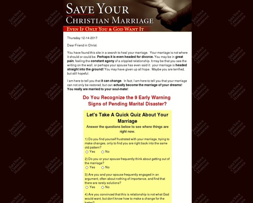 Save Your Christian Marriage