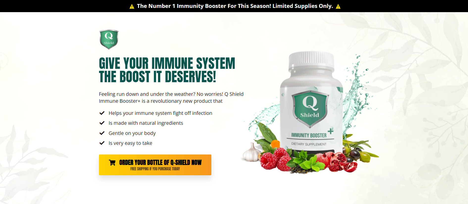 Q Shield Immunity Booster +