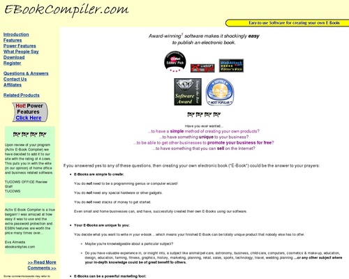 eBook Compiler Software & more