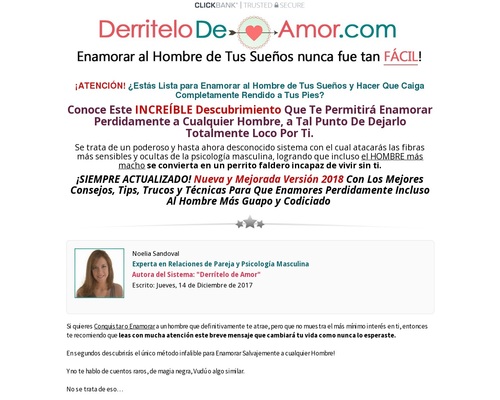 Derritelo de Amor – Como Enamorar a Un Hombre. ¡SUPER NICHO!