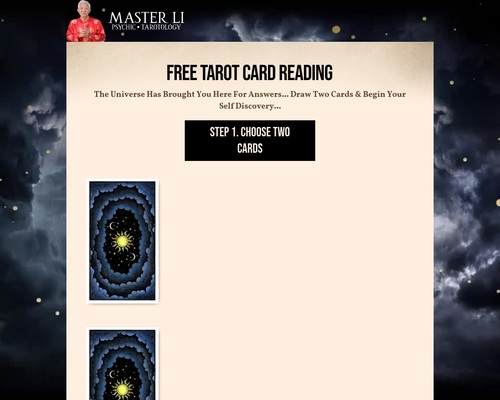 Master Li Tarot Card Reading -Spookily Accurate Readings! HUGE $ EPCs!