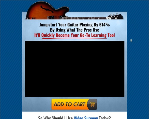 Video Surgeon 3: The Hottest Guitar Learning Tool on the Market Today!