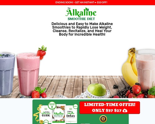 14 Day Alkaline Smoothie Diet Weight Loss Program