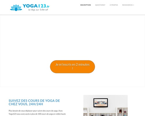 100 cours de yoga video – Unique en France