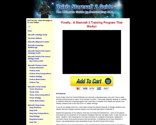 The Osiris Method – Ultimate Starcraft 2 Strategy Guide