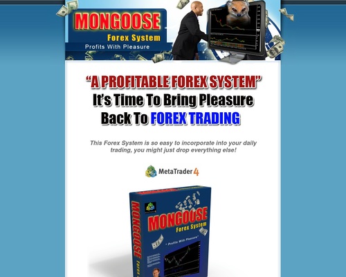 Mongoose Forex System + Alerts E-mail. Profit Generating. NEW
