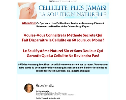 Cellulite Plus Jamais. The Best Conversion!