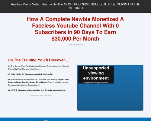 Youtube Monetization Course